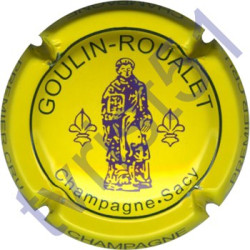 GOULIN-ROUALET n°25 inscription contour jaune