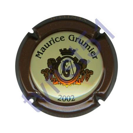 GRUMIER Maurice n°17 millésime 2002