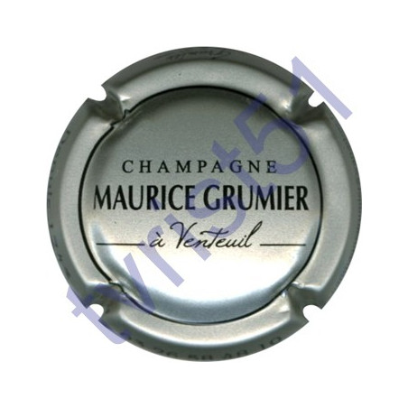 GRUMIER Maurice n°19 argent et noir