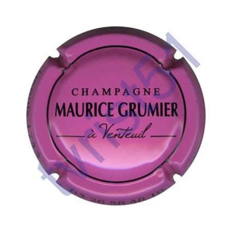 GRUMIER Maurice n°21 rose et noir