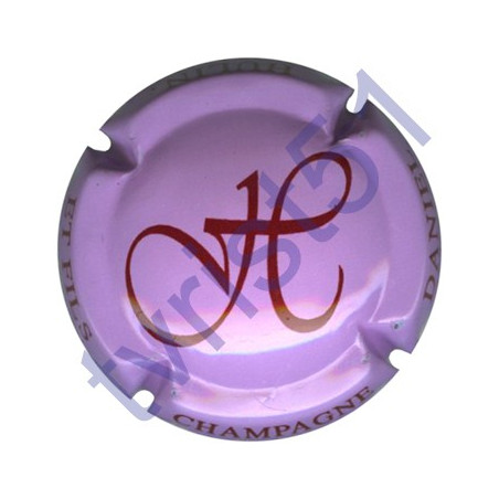 HULIN n°02 rose et marron
