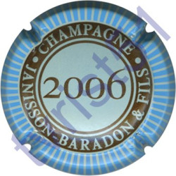 JANISSON-BARADON n°16a millésime 2006 contour bleu