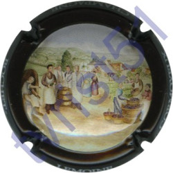 BOCHET-LEMOINE n°09 contour marron ( noir )