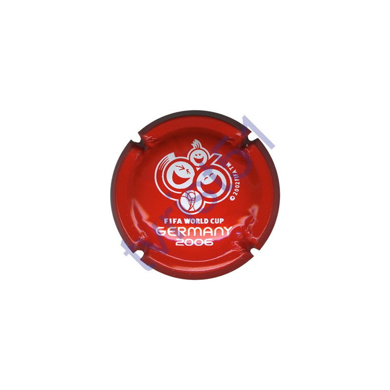 LANSON INTERNATIONAL n°08 Germany 2006 rouge et blanc