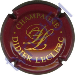 LECLERC Didier n°34a bordeaux et or