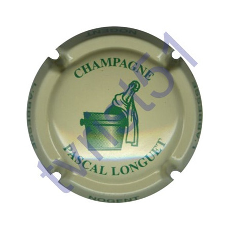 LONGUET Pascal n°05 crème et vert