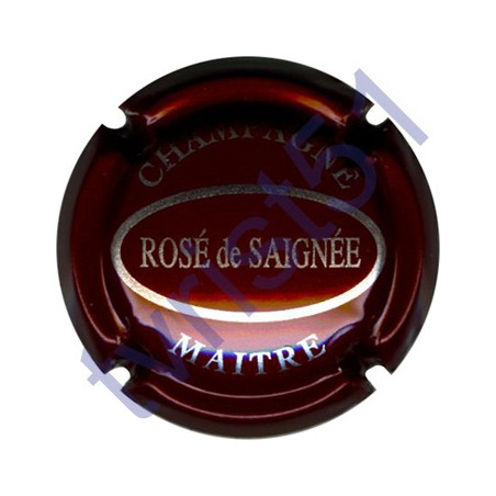 MAITRE n°13 Rosé de Saignée bordeaux et argent