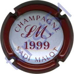 MALOT Sadi n°29 millésime 1999 contour bordeaux