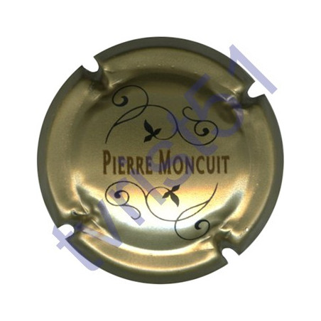 MONCUIT Pierre n°06 fond or-bronze