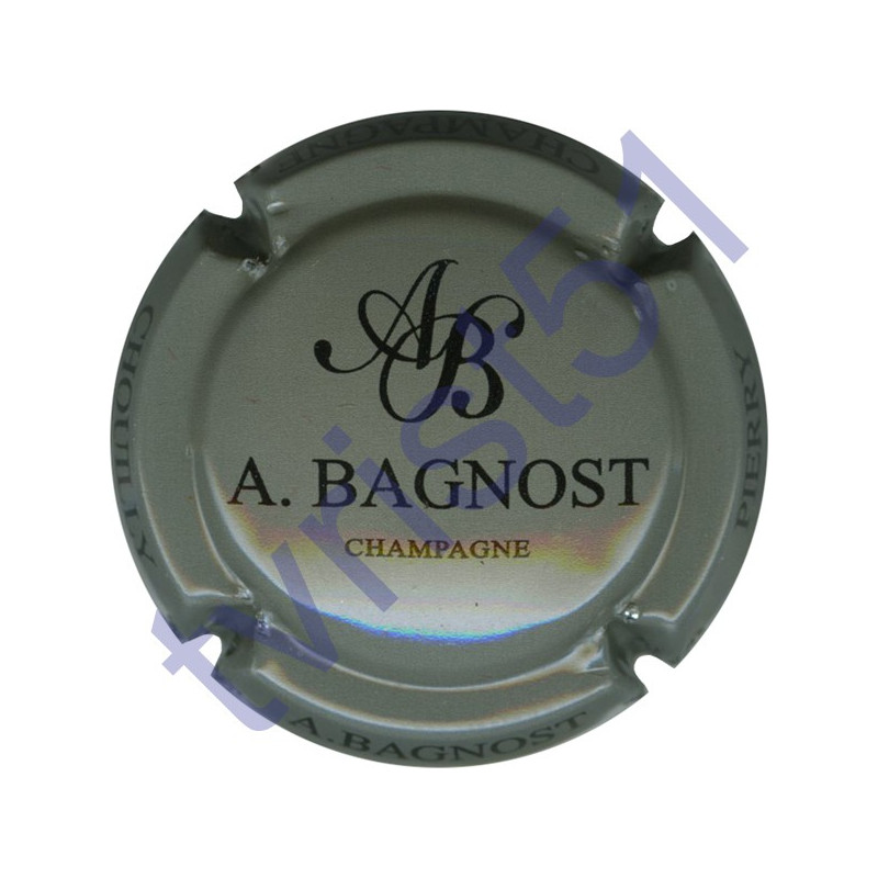 BAGNOST A. gris et noir