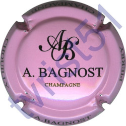 BAGNOST A. rose et noir