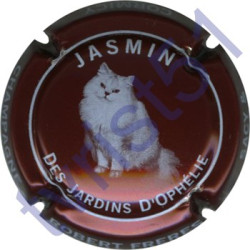 ROBERT FRERES n°08 Jasmin bordeaux et blanc