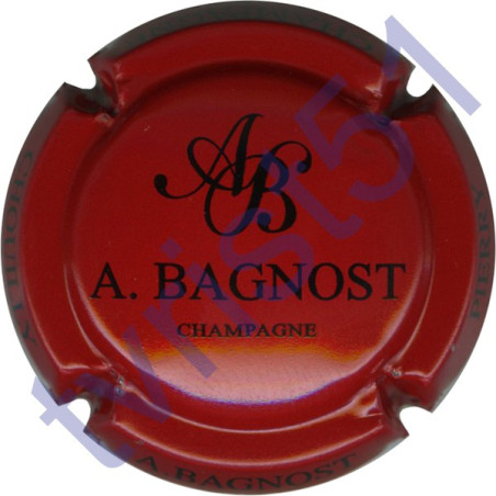 BAGNOST A. rouge et noir