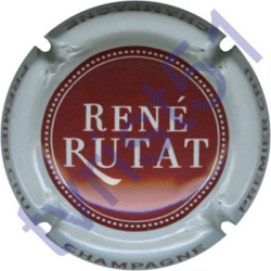 RUTAT René n°08b bordeaux contour blanc