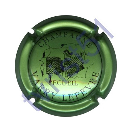 VARRY-LEFEVRE n°09 vert pâle métallisé et noir