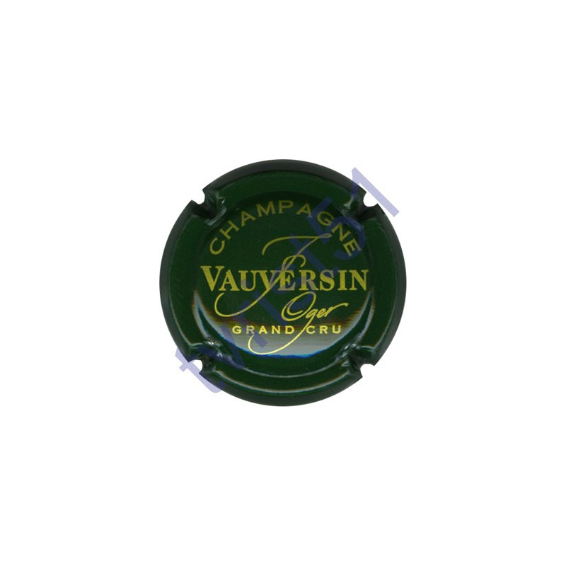 VAUVERSIN François n°15 vert et or
