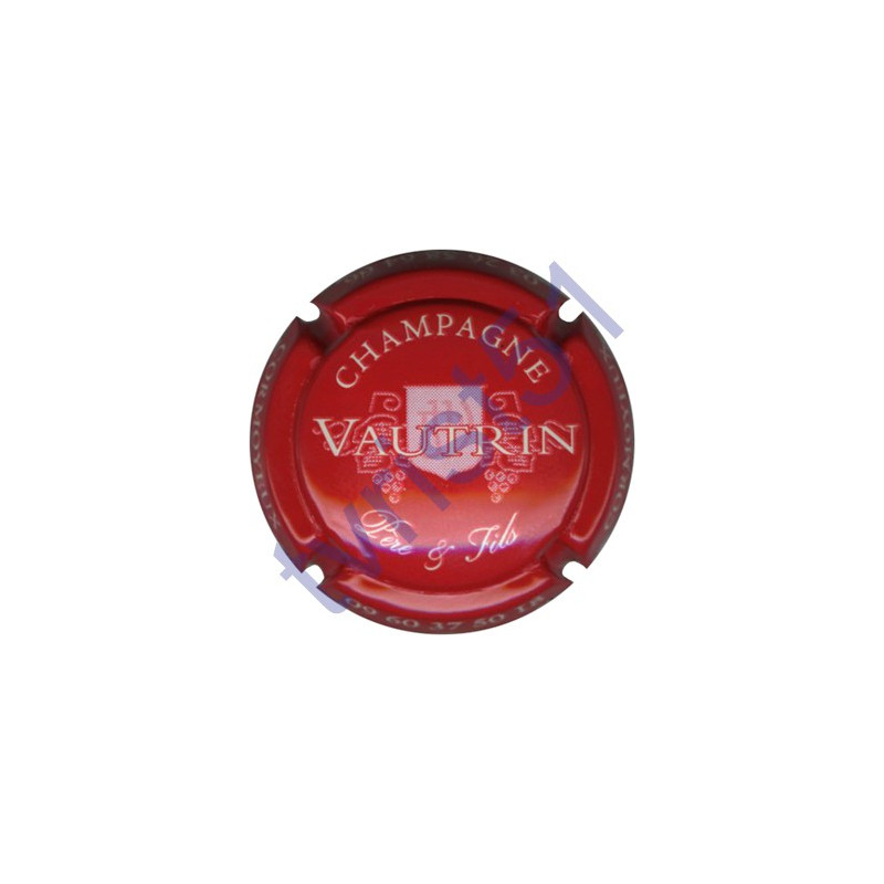 VAUTRIN P. & F. n°03 fond rouge