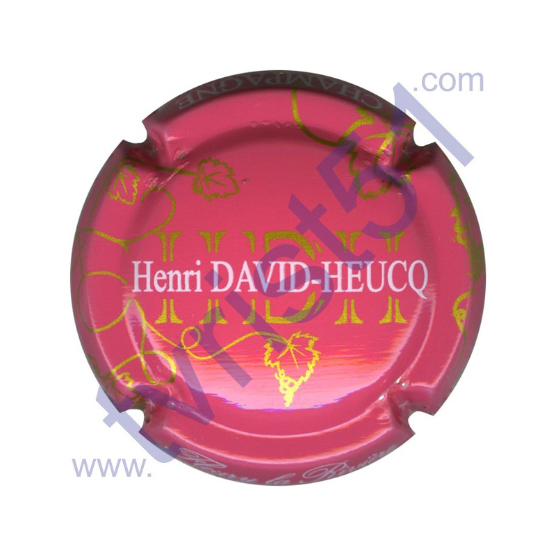 DAVID-HEUCQ Henri n°31d fond rose