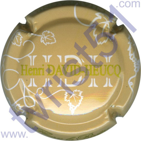 DAVID-HEUCQ Henri n°32b fond crème