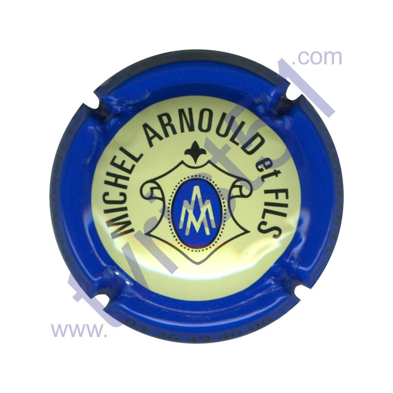 ARNOULD MICHEL n°12 contour bleu