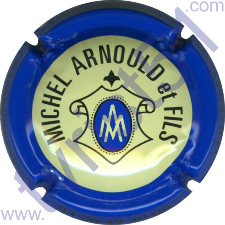 ARNOULD MICHEL n°12 contour bleu