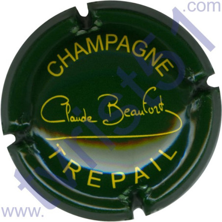 BEAUFORT Claude n°08c vert foncé et jaune