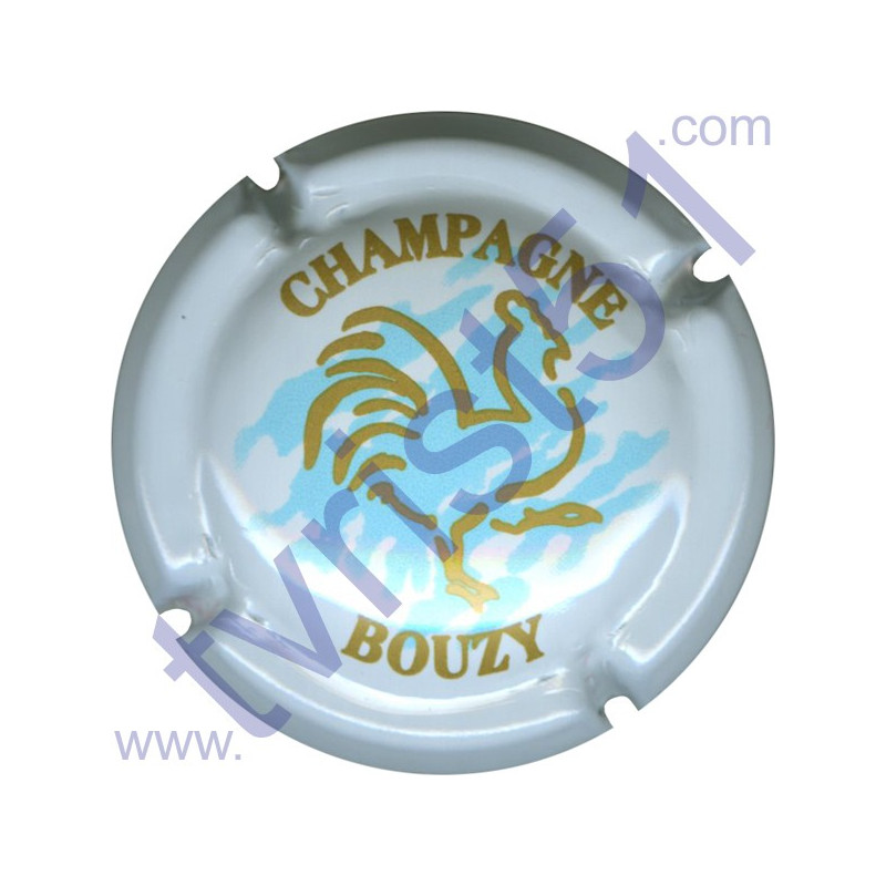 BARNAUT n°17 coq fond bleu