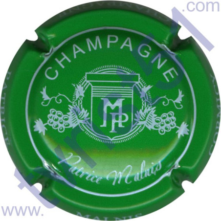 MALNIS Patrice n°07 vert et blanc