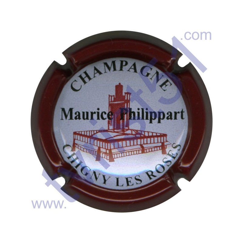 PHILIPPART Maurice n°21 pressoir contour bordeaux