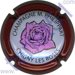 PHILIPPART Maurice n°38 rose contour bordeaux