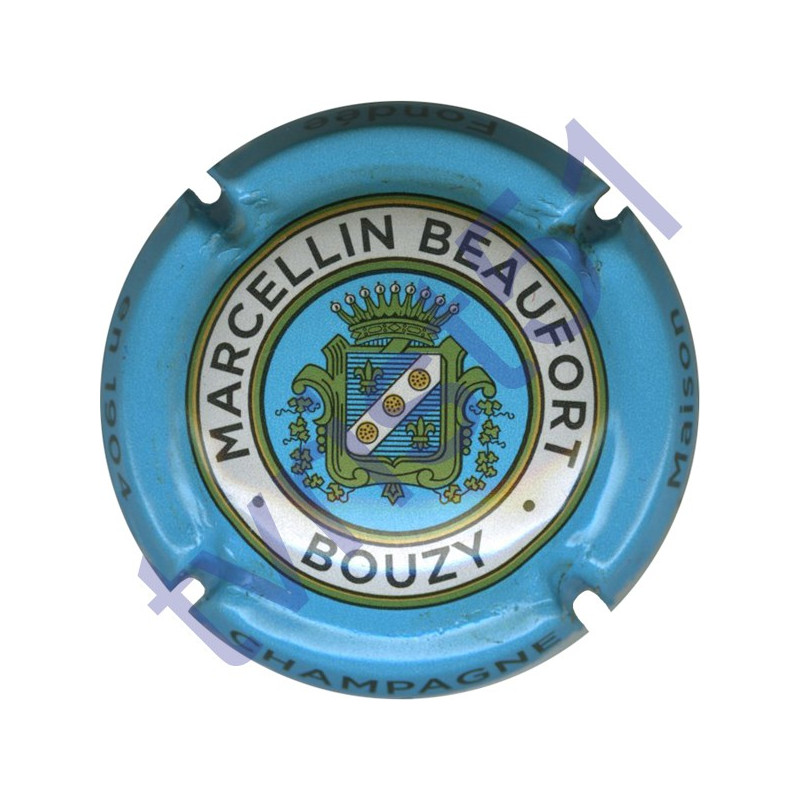 BEAUFORT Marcellin n°01 contour bleu ciel