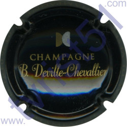 DEVILLE-CHEVALLIER n°19 noir or et argent