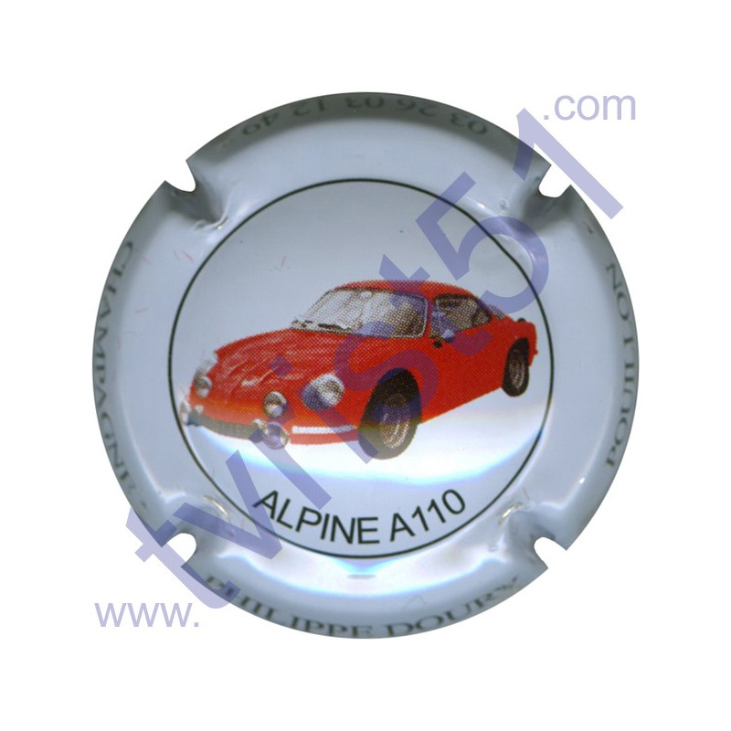 DOURY Philippe n°20 Alpine A110 rouge