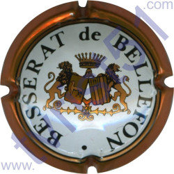 BESSERAT DE BELLEFON n°06a contour cuivre 32mm