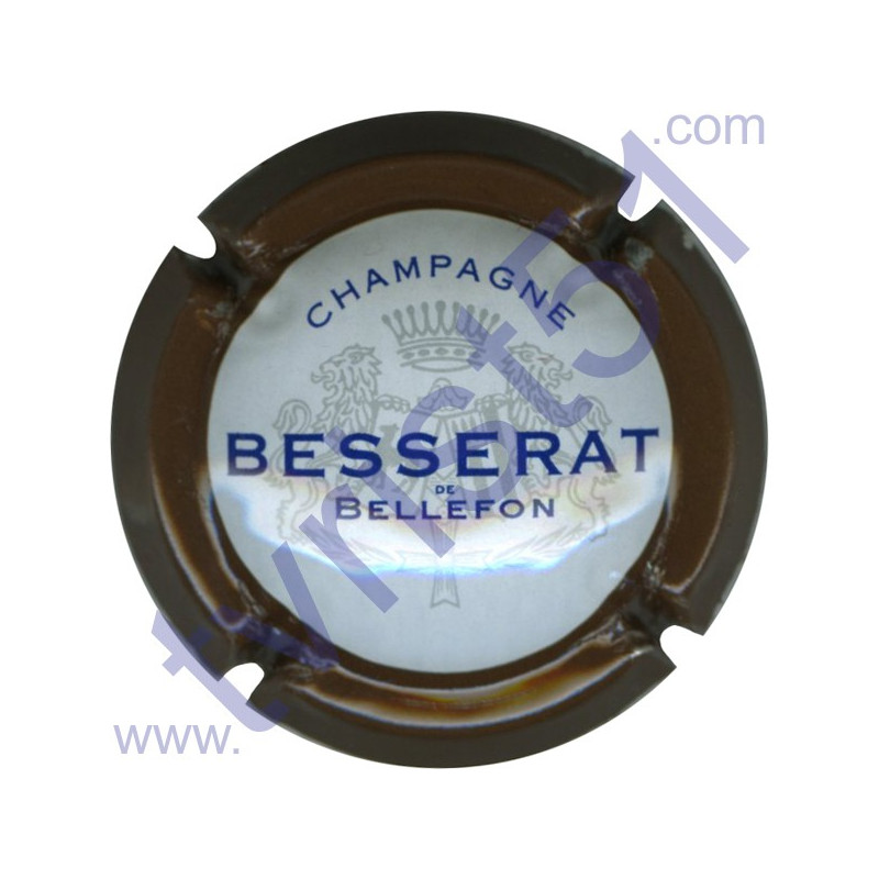 BESSERAT DE BELLEFON n°35 contour marron 32 mm