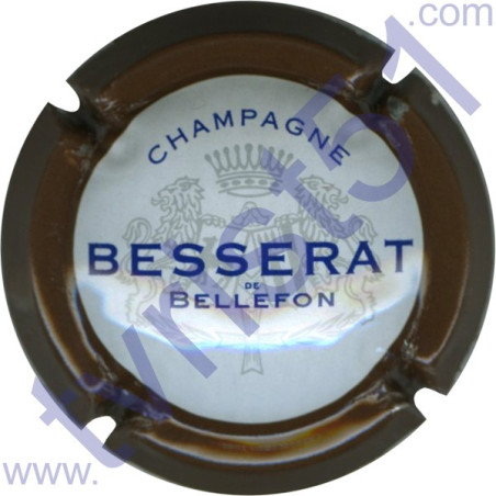 BESSERAT DE BELLEFON n°35 contour marron 32 mm