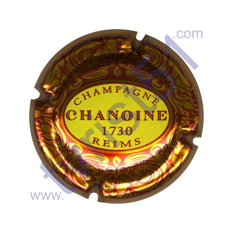 CHANOINE n°03 lettres marron