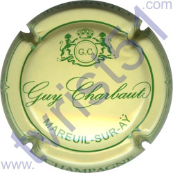 CHARBAUT Guy n°04 crème et vert