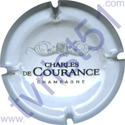 CHARLES DE COURANCE : blanc et argent