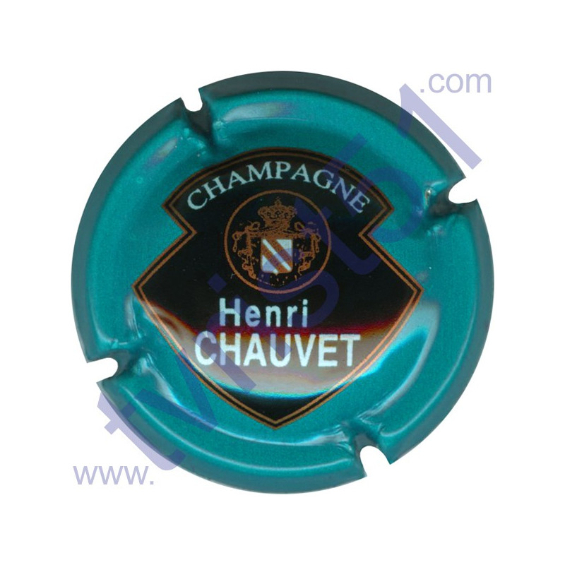 CHAUVET Henri n°14 bleu turquoise