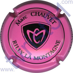 CHAUVET Marc : rose et noir