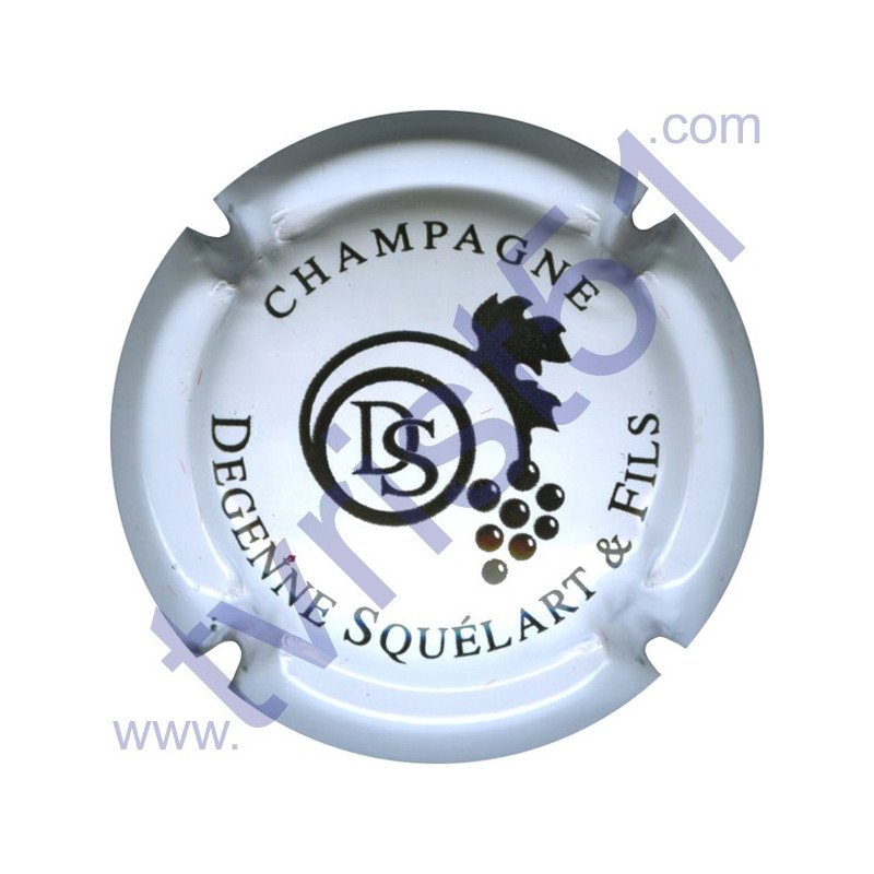 DEGENNE-SQUELART n°25 blanc et noir