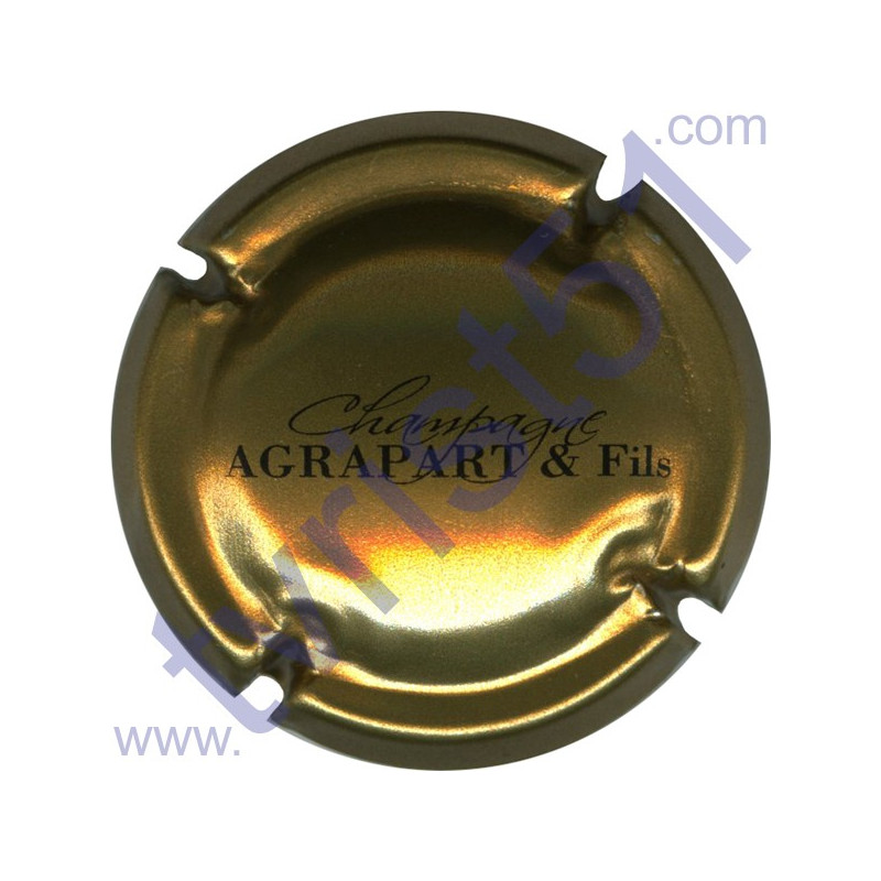 AGRAPART & Fils n°04 or et noir AGRAPART & Fils n°04 or et noir