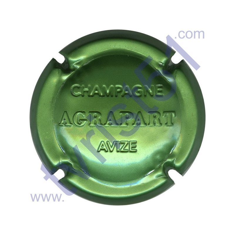 AGRAPART & Fils n°08 estampé vert pâle