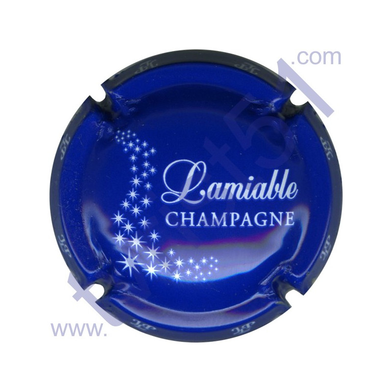 LAMIABLE n°41 bleu vif et blanc