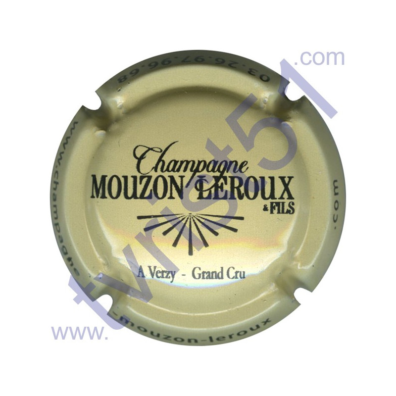 MOUZON-LEROUX n°05b crème et noir
