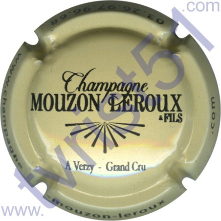 MOUZON-LEROUX n°05b crème et noir