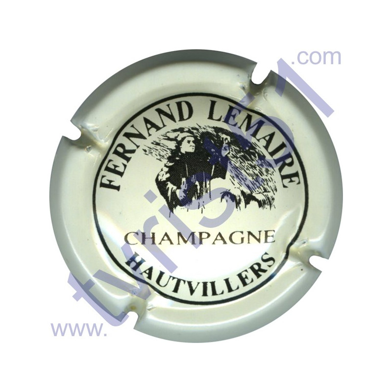 LEMAIRE Fernand n°02a crème clair et noir