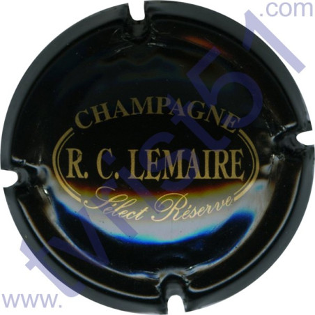 LEMAIRE R.C. n°04 Select noir et or