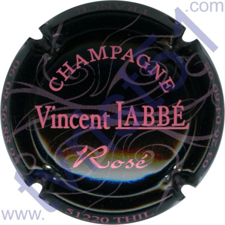 LABBE Vincent n°03 noir et rose
